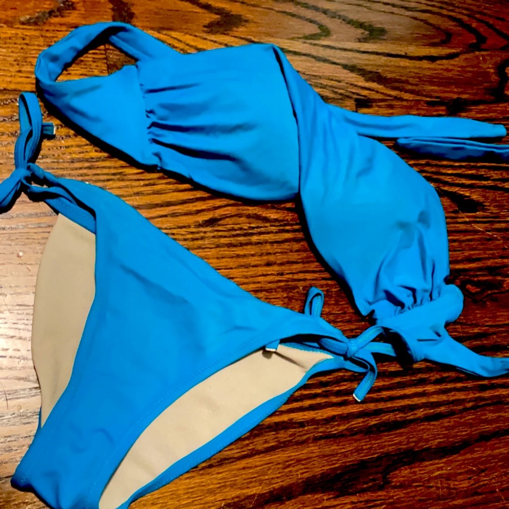 Lips strapless bikini size M